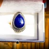 Sterling Silver Lapis Lazuli Ring - Image 6