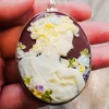 Timeless Elegance: Sterling Silver Cameo Pendant - Image 5