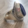 Sterling Silver Lapis Lazuli Ring - Image 2