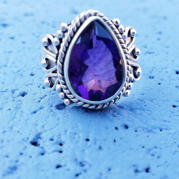 Enchanted Amethyst Sterling Silver Ring - Image 2