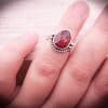 Sparkler: the enchanting Hessonite Garnet ring! - Image 3
