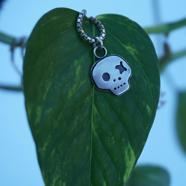 Sterling Silver Skull & Ghost Pendants - Image 8