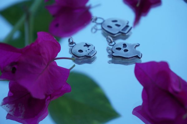 Sterling Silver Skull & Ghost Pendants - Image 3