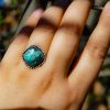 Whispers of the Earth-Shattuckite Sterling Silver Ring - Image 7