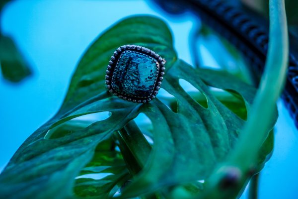 Whispers of the Earth-Shattuckite Sterling Silver Ring - Image 8