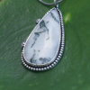 Tree Moss Agate Pendant – Sterling Silver - Image 4