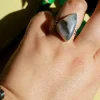 Enchanting Montana Agate Sterling Silver Ring - Image 6