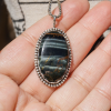 Aurora-Inspired Multi Tiger Eye Pendant - Image 2