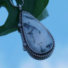 Tree Moss Agate Pendant – Sterling Silver - Image 5