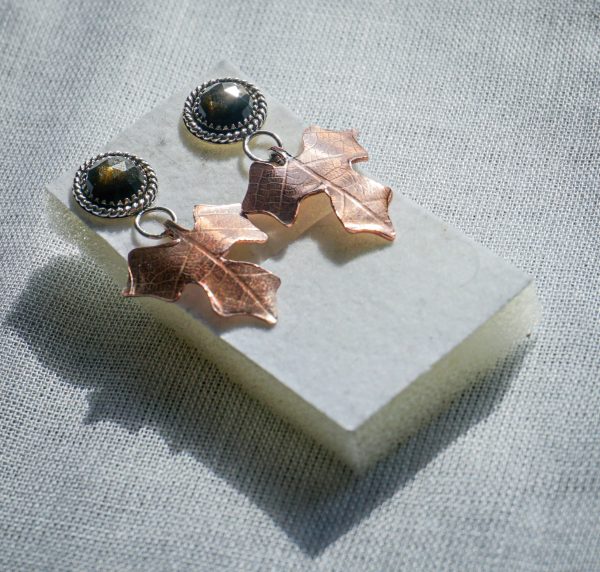 Main earring pair on card